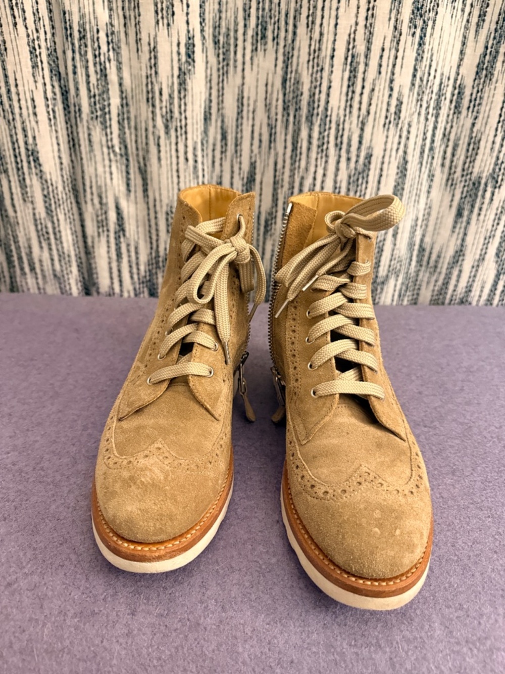 The Office Of Angela Scott Suede Boots - Picture 5 of 6